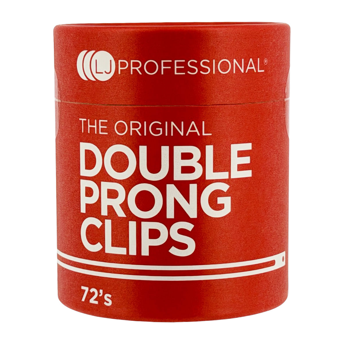 LJ Professional - Double Prong Curl Clips (72pcs)