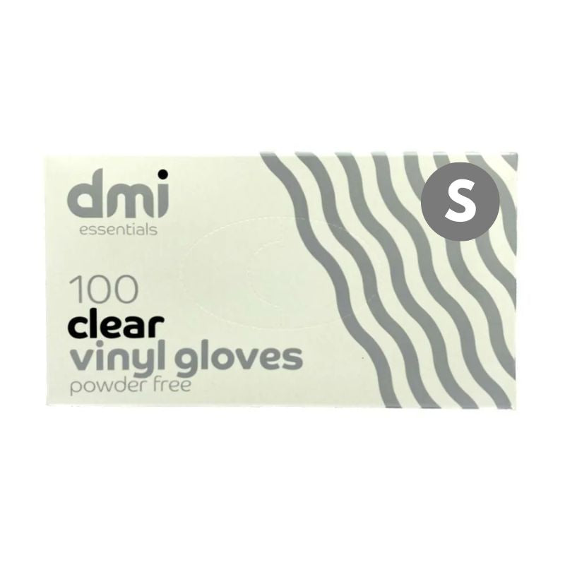 DMI Vinyl Powder Free Gloves Small x100