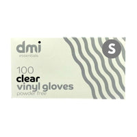 DMI Vinyl Powder Free Gloves Small x100