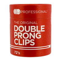 LJ Professional - Double Prong Curl Clips (72pcs)